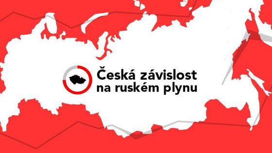 Česká závislost na ruském plynu. Zásoba stačí na pět měsíců