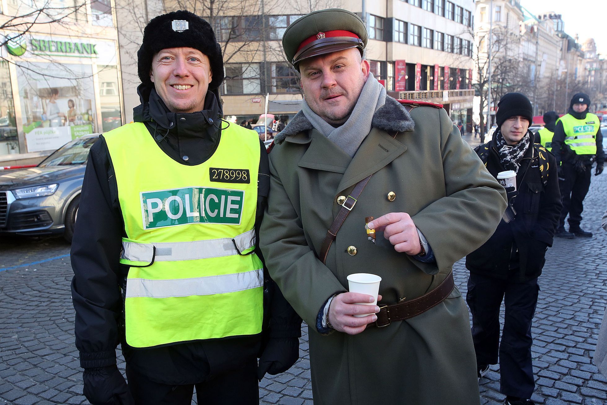 Demonstrace 25.února 2018 v Praze