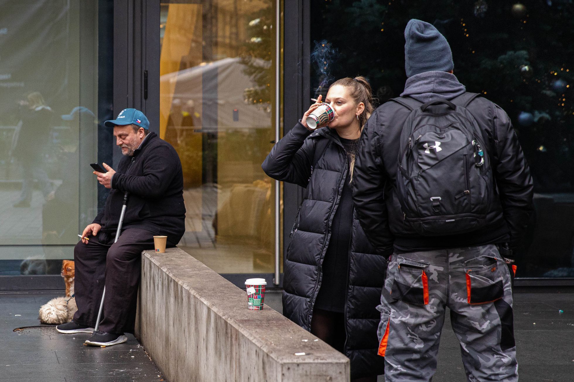Vánoční trhy, Praha, Staroměstské náměstí a Václavské náměstí
