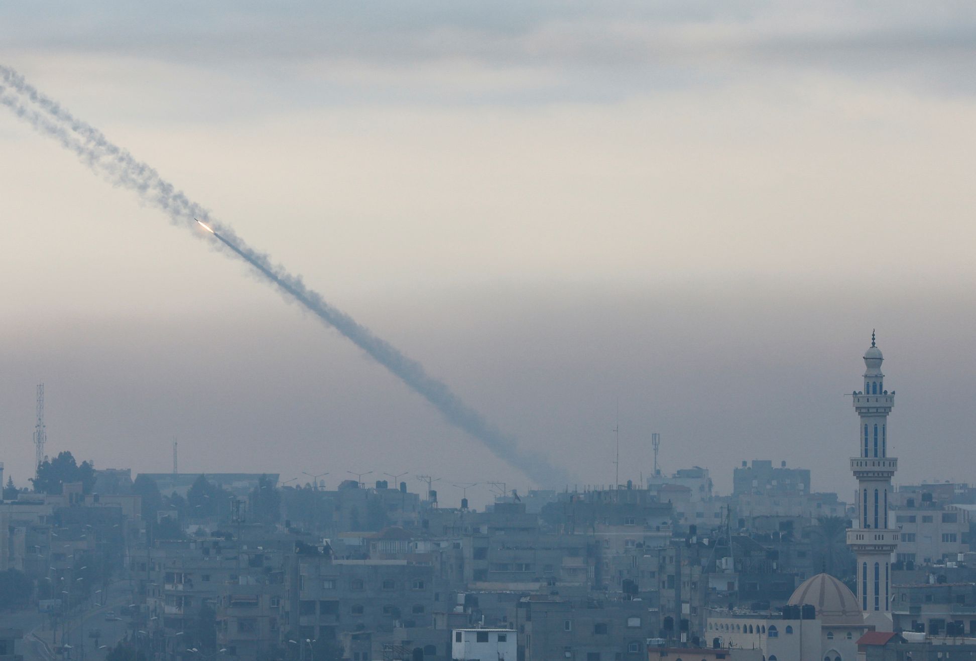 Izrael, Palestina, útok