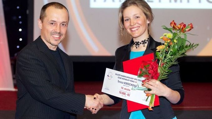 Tereza Kmochová se stala nejlepším handicapovaným sportovcem roku 2013.