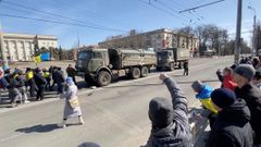 Cherson, Ukrajina, protesty