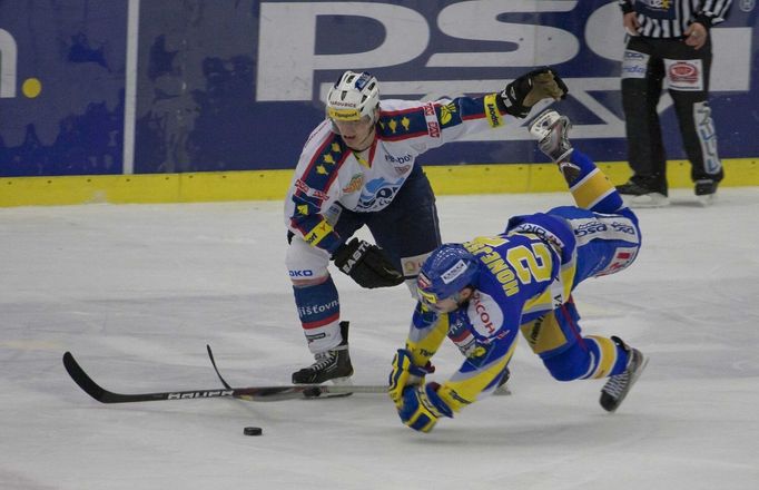 Hokej, extraliga, Zlín - Pardubice: Antonín Honejsek