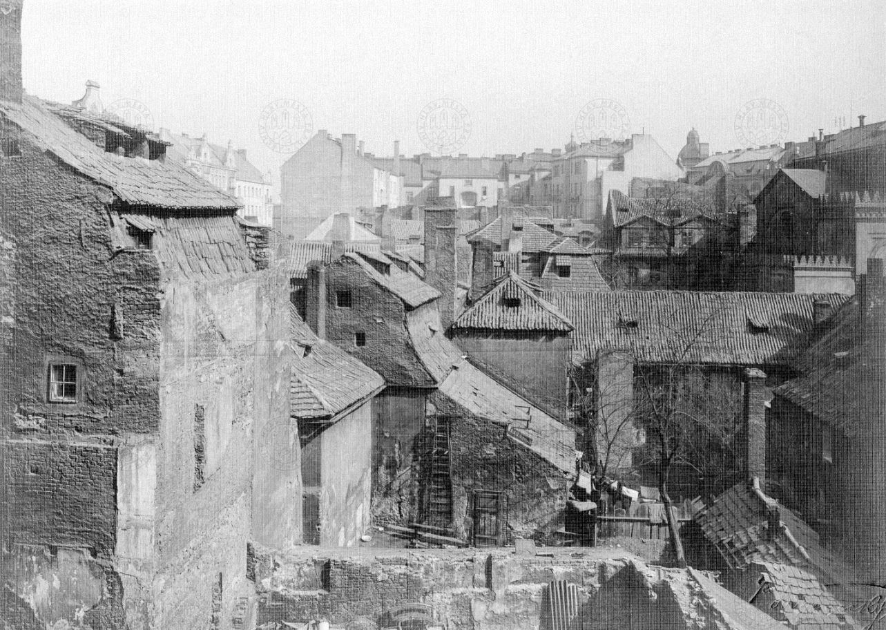 Asanace, demolice, Praha, Staré město, Nové město, Josefov, židovská čtvrť, domácí