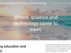 Web North American Foundation for Science and Technology vznikl před dvěma měsíci. Obsahuje jen velmi obecná prohlášení.