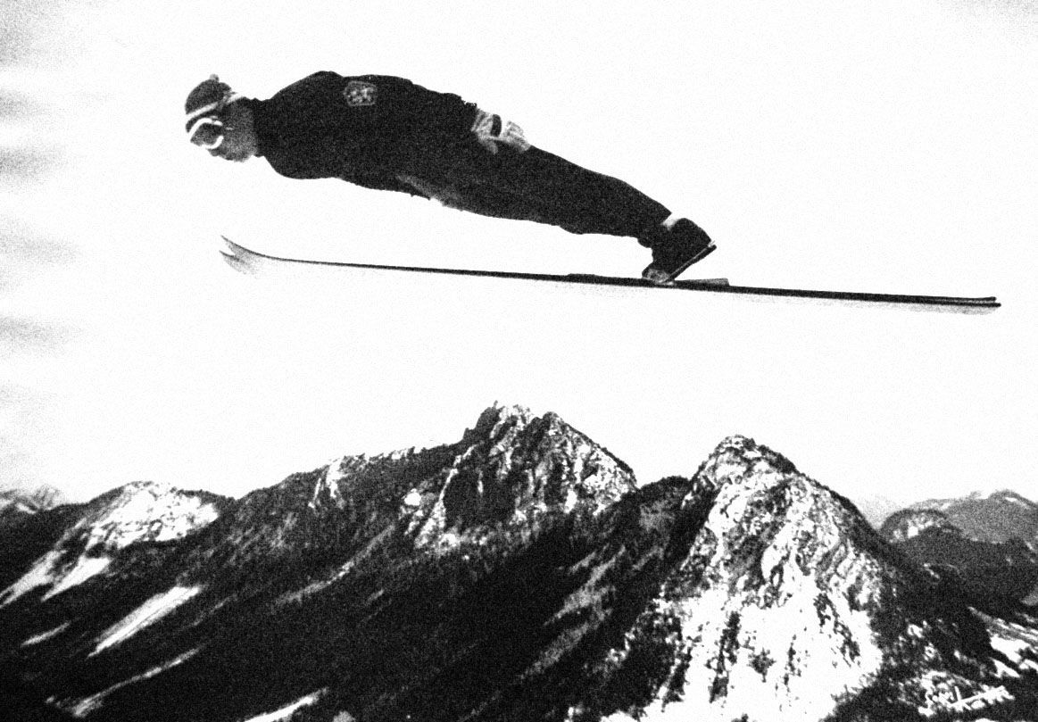 Jednorázové užití / Fotogalerie / Vzpomínka na fenomenálního skokana na lyžích Jiřího Raška