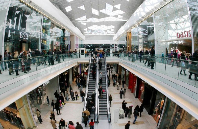 Největší nákupní galerie v Evropě: Westfield Centre