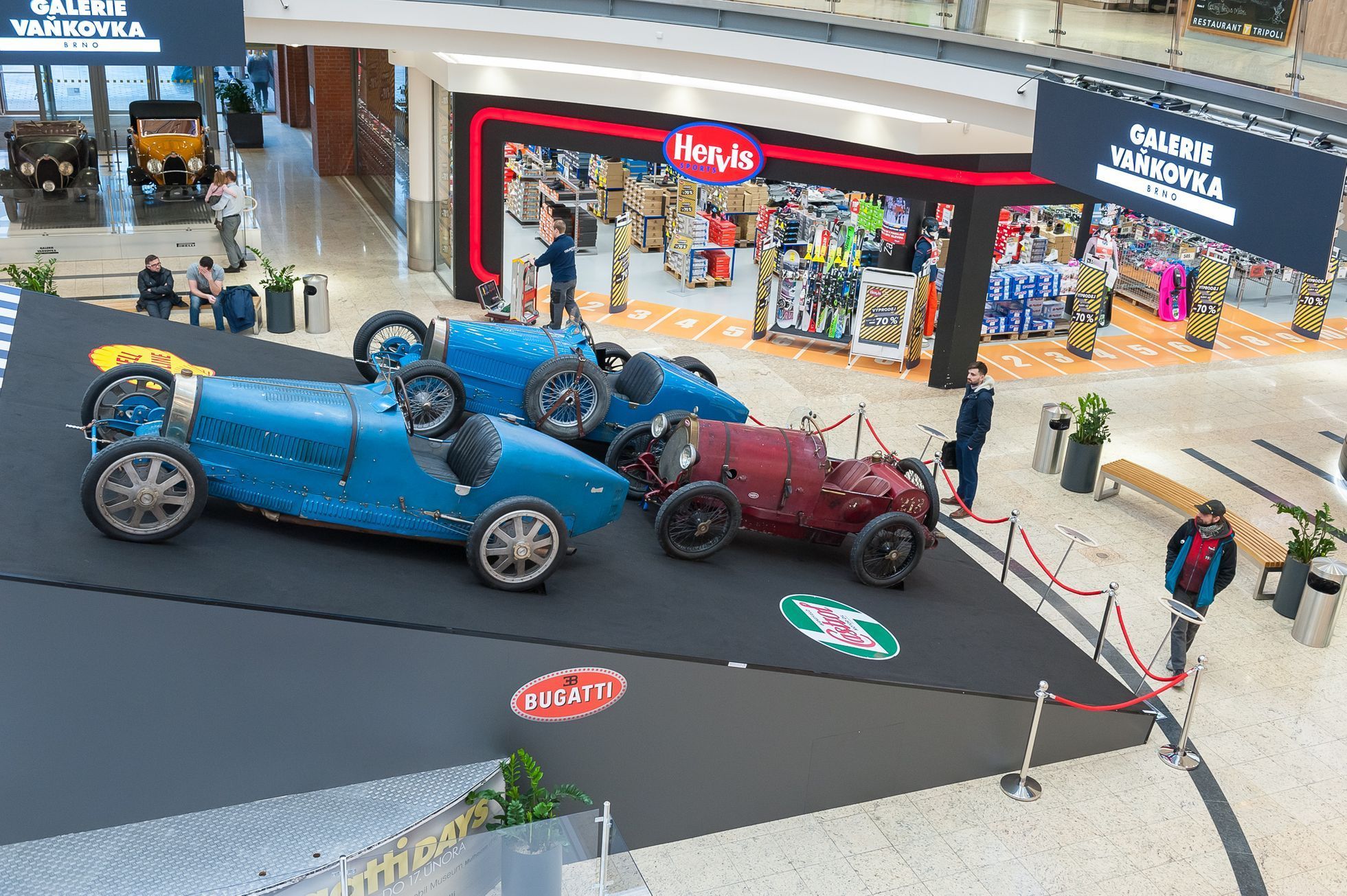 Bugatti výročí Galerie Vaňkovka