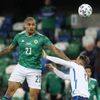 fotbal, kvalifikace, Euro 2020, finále baráže, Severní Irsko - Slovensko, Josh Magennis