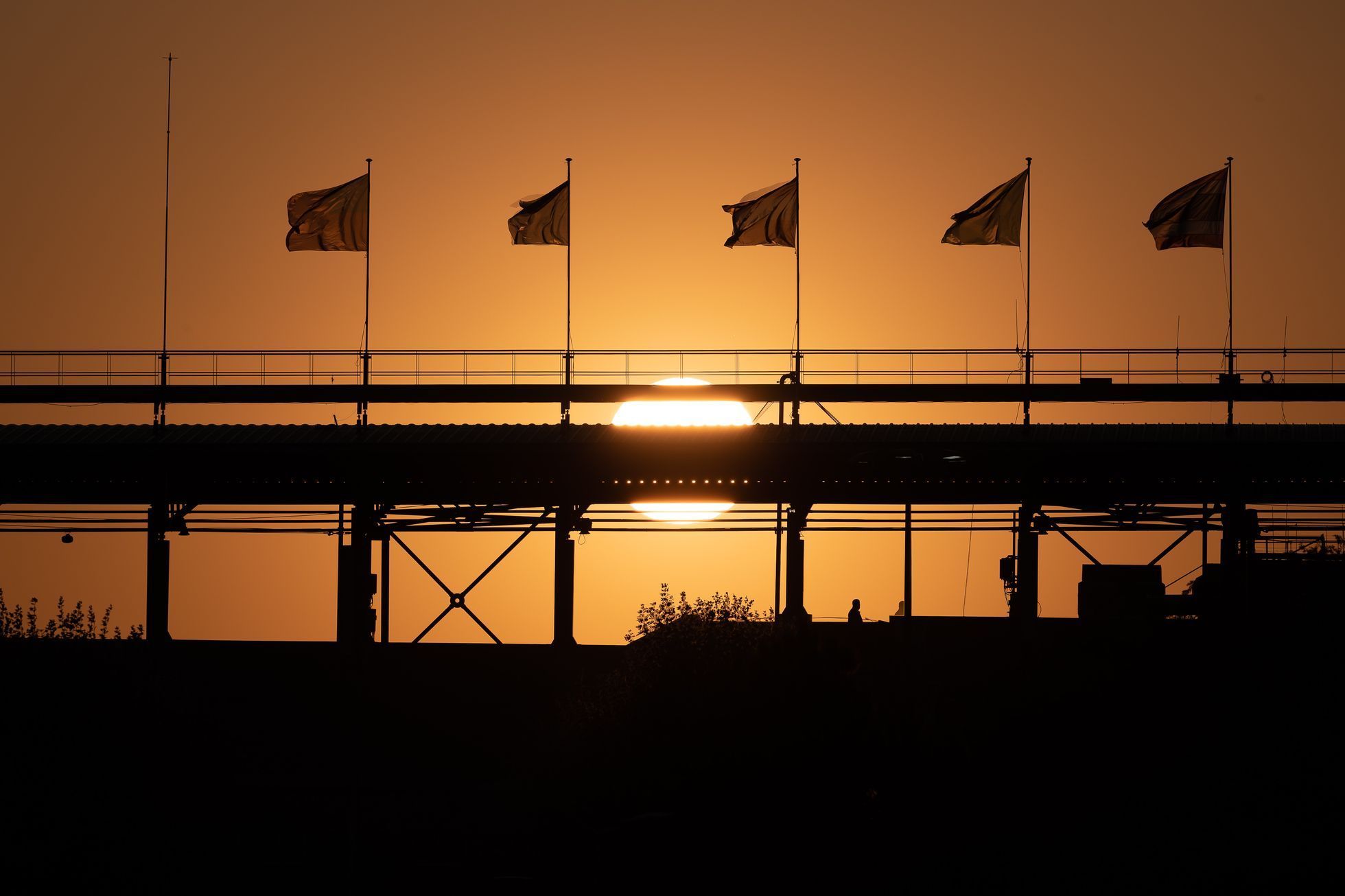 24 hodin Le Mans 2020: západ slunce