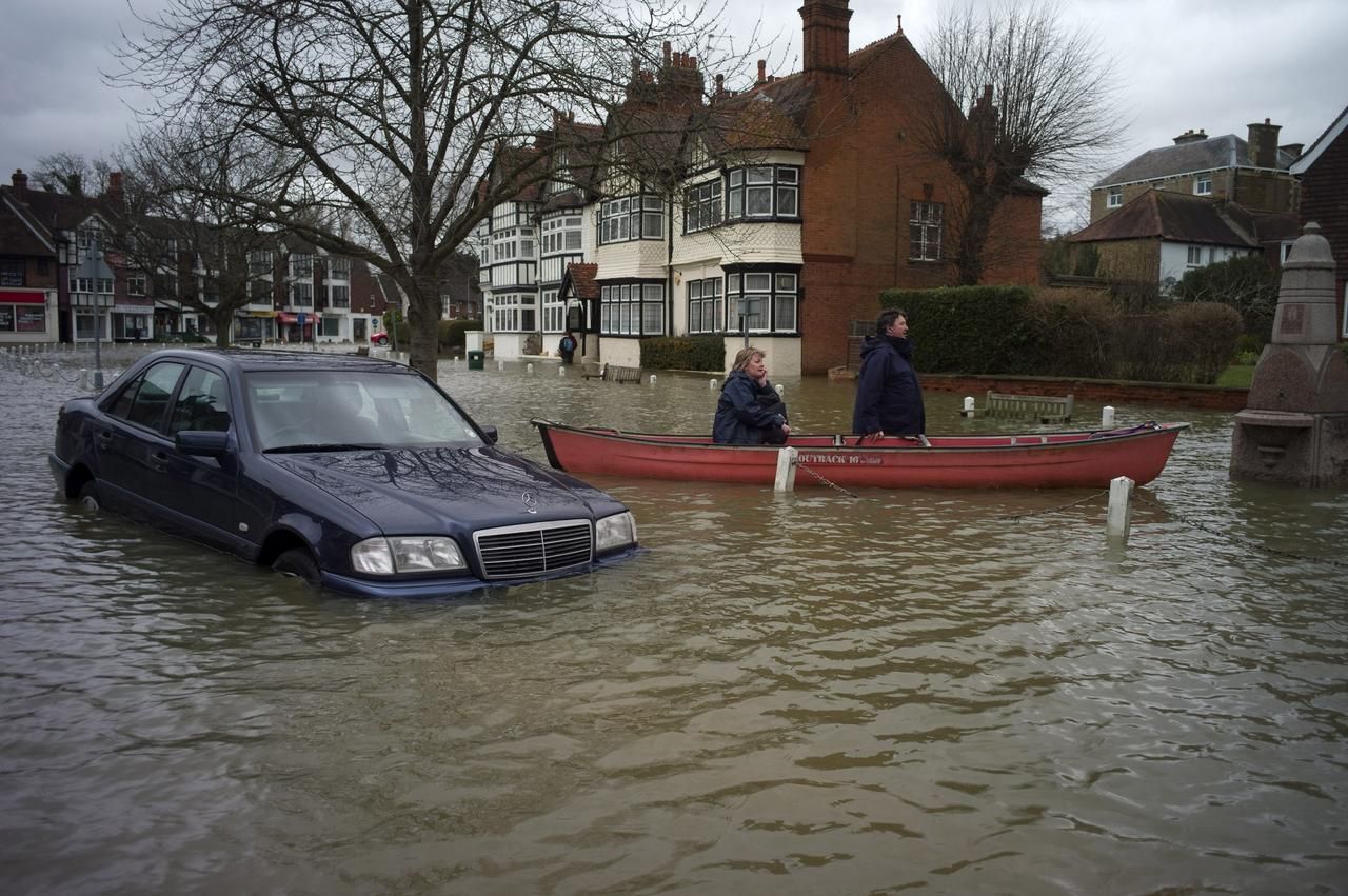 Velká Británie - povodně