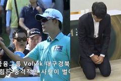 Korejec prosil na kolenou o odpuštění. Za vztyčený prostředníček dostal tři roky stop