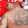 Euro 2016: rakouský fanoušek - tetování