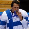 Finsko - USA, o bronz: Teemu Selänne s bronzovou medailí