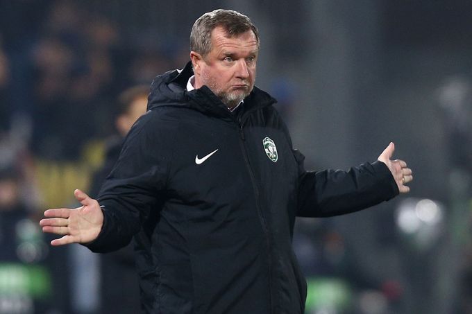 fotbal, Evropská liga 2019/2020, play off, Razgrad - Inter Milán, Pavel Vrba