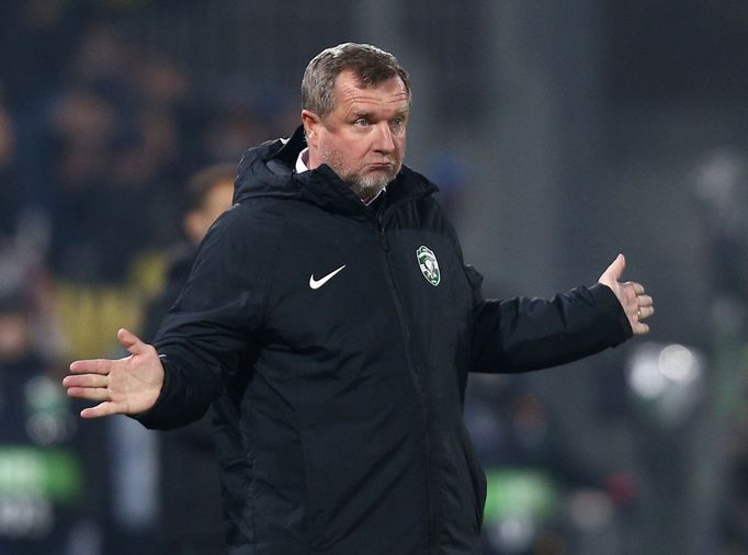 fotbal, Evropská liga 2019/2020, play off, Razgrad - Inter Milán, Pavel Vrba