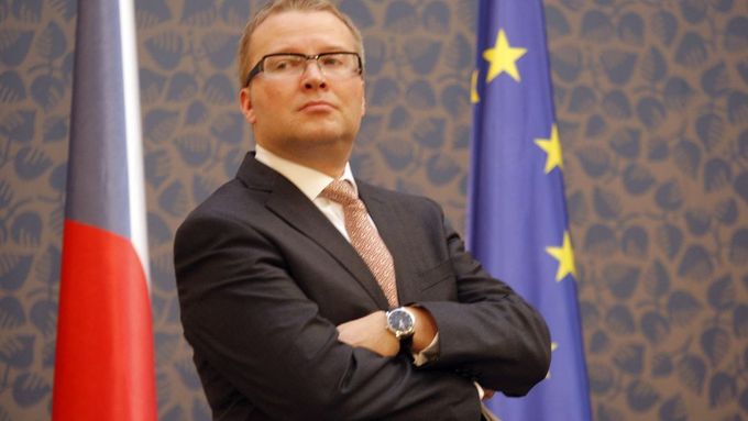 Ministr životního prostředí Tomáš Chalupa.