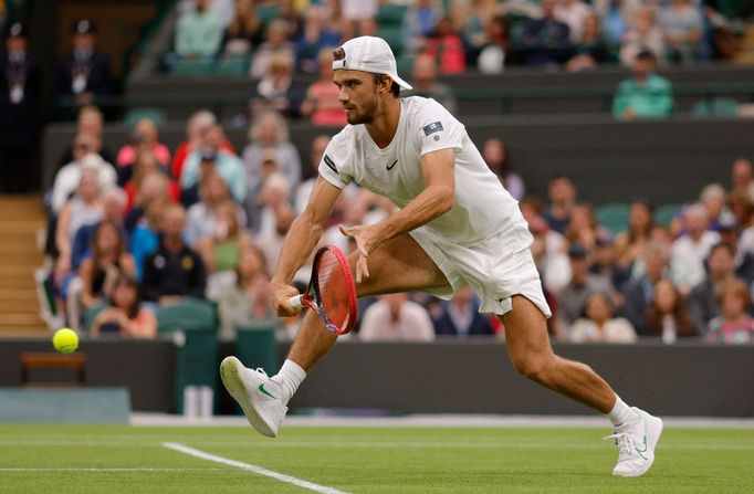 Tomáš Macháč, Wimbledon 2023, 1. kolo