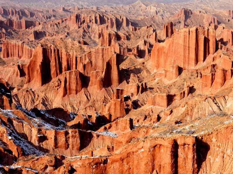 UNESCO - pohoří Tchien-šan, Čína