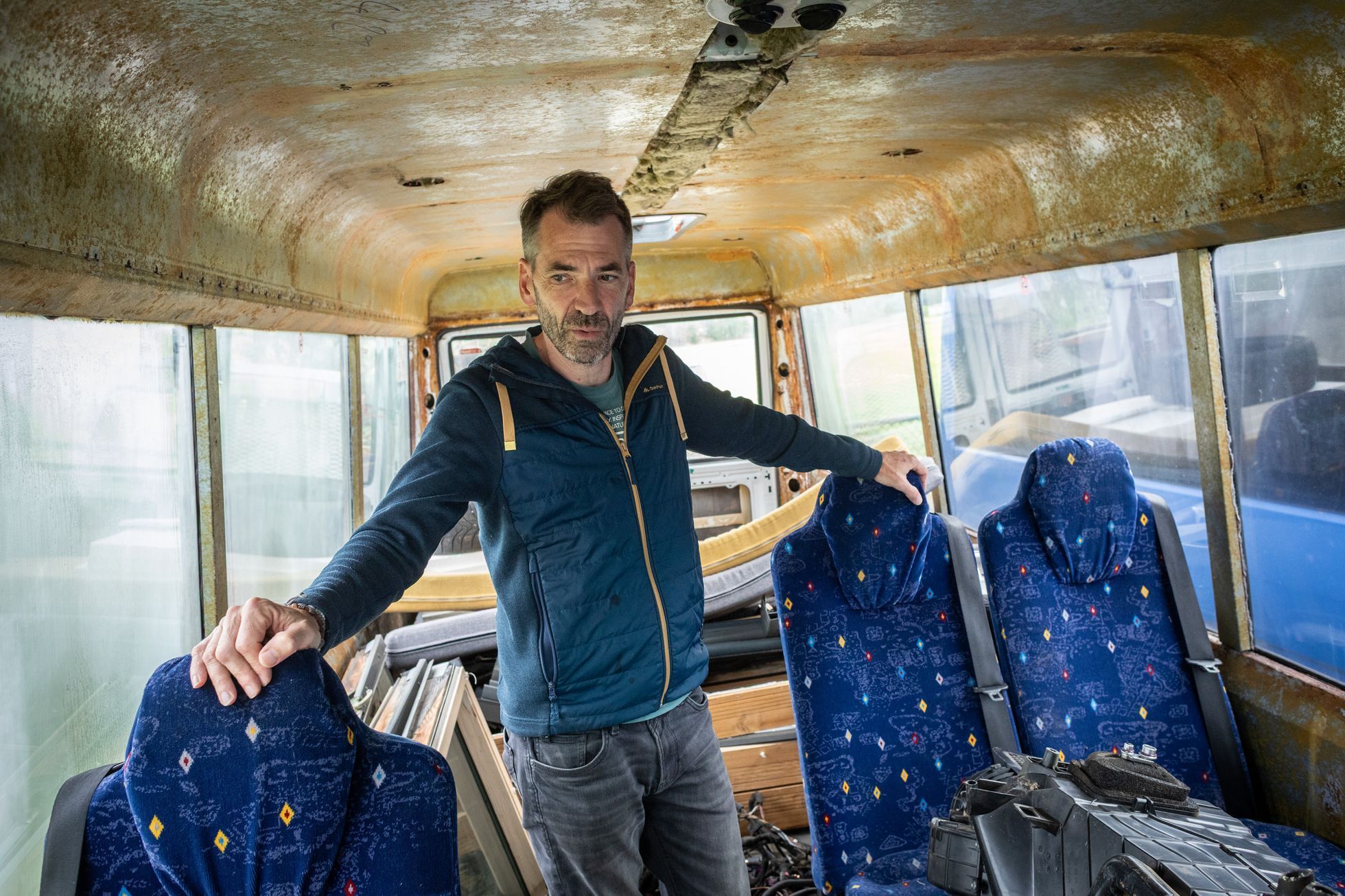 rychtaříková, rychtařík, obytná auta, nomádi, cestování, dodávka