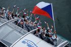 Paříž - úvodní ceremoniál český výprava