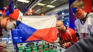 Čeští fanoušci ve fanzóně na MS v hokeji 2025 v Dánsku
