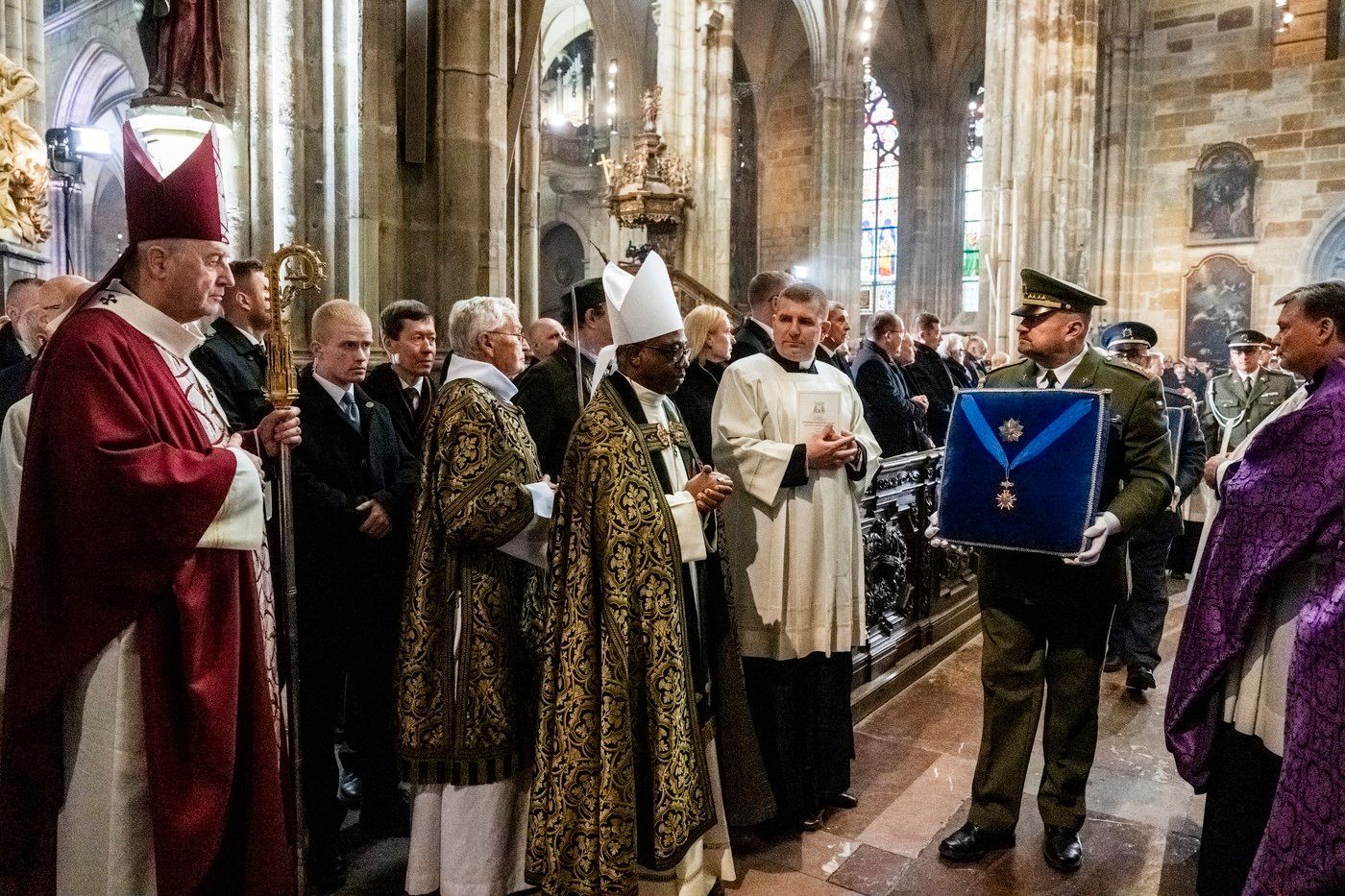 Dominik Duka, pohřeb, Jude Thaddeus okolo