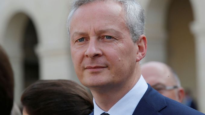 Francouzský ministr financí Bruno Le Maire.