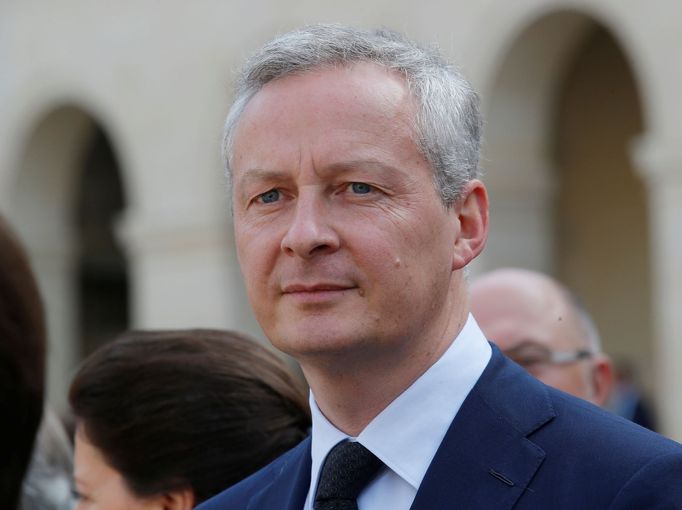 Francouzský ministr financí Bruno Le Maire