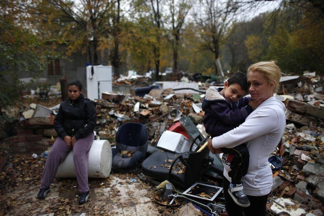 Foto: Ve Španělsku po 50 letech existence zbourali romskou osadu