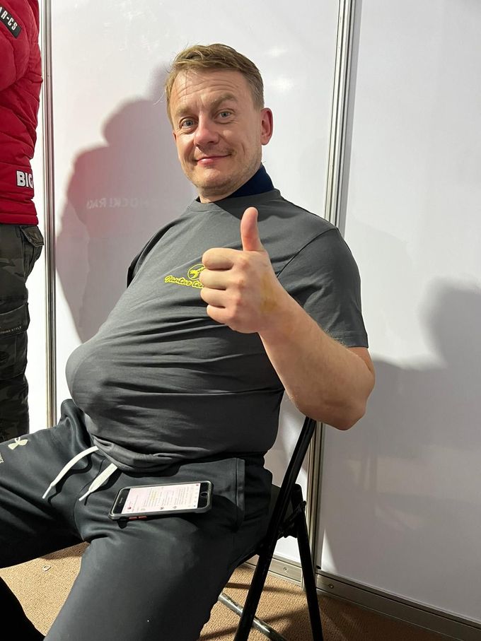 Zraněný David Pabiška na Rallye Dakar 2022