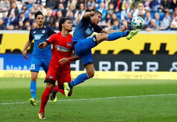 Andrej Kramarič (Hoffenheim) v utkání proti Hertě Berlín