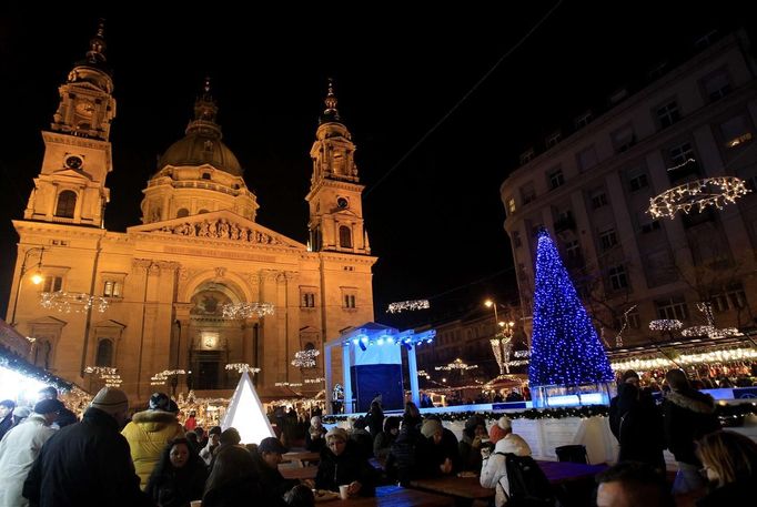 Bazilika Sv. Štěpána v Budapešti.