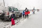 Kromě Česka se o víkendu dočkaly sněhu i Rakousko, Německo, Švédsko, Francie, Itálie nebo Španělsko (na snímku).