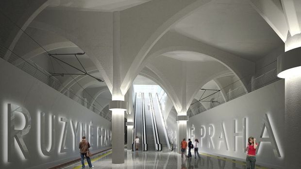 Vlaky z letiště na hlavní nádraží začnou jezdit v roce 2035, na "Masaryčku" dřív