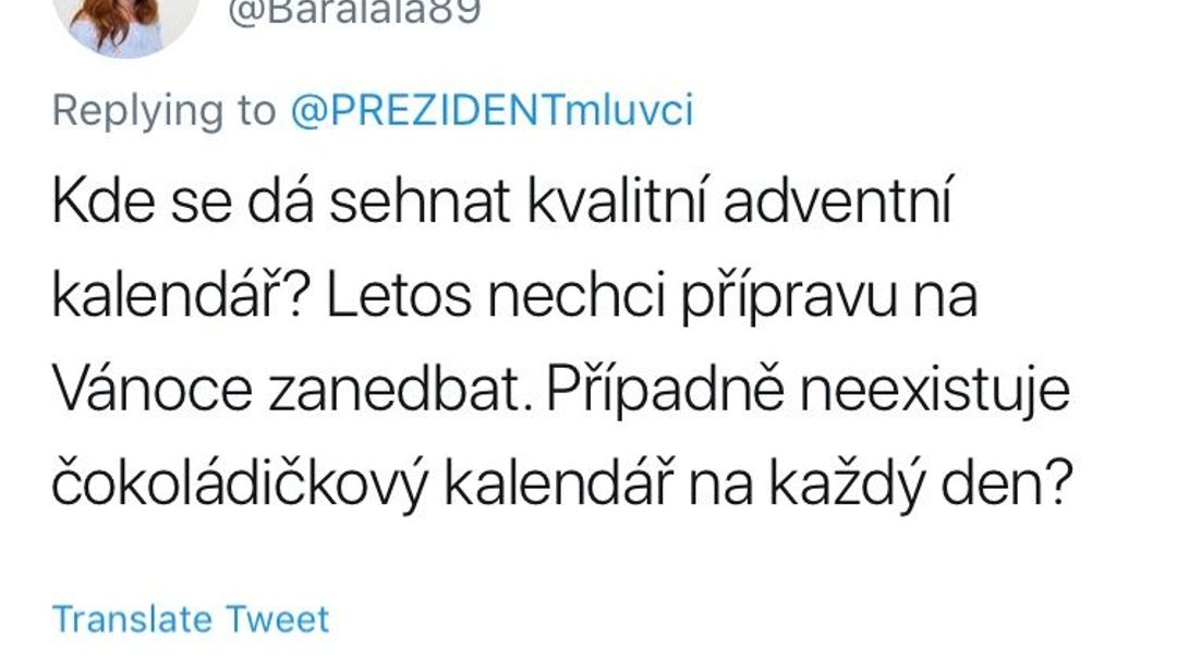 Twitter - Jiří Ovčáček komentáře