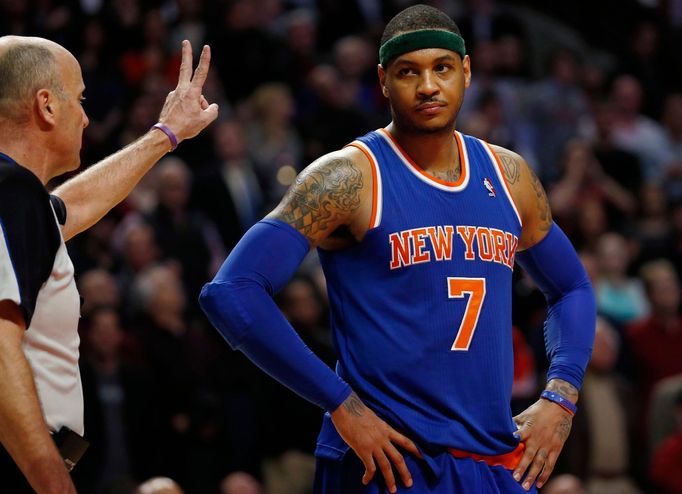 Basketbalista New York Knicks Carmelo Anthony