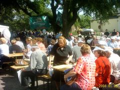 Na mítink Směru přišli zejména starší voliči.