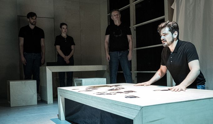 Václav Šanda, Marta Dancingerová, Martin Finger a Vojtěch Kotek.