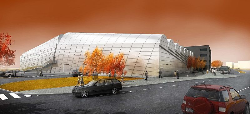 Vizualizace akvaparku, který má vyrůst na pražském Chodově