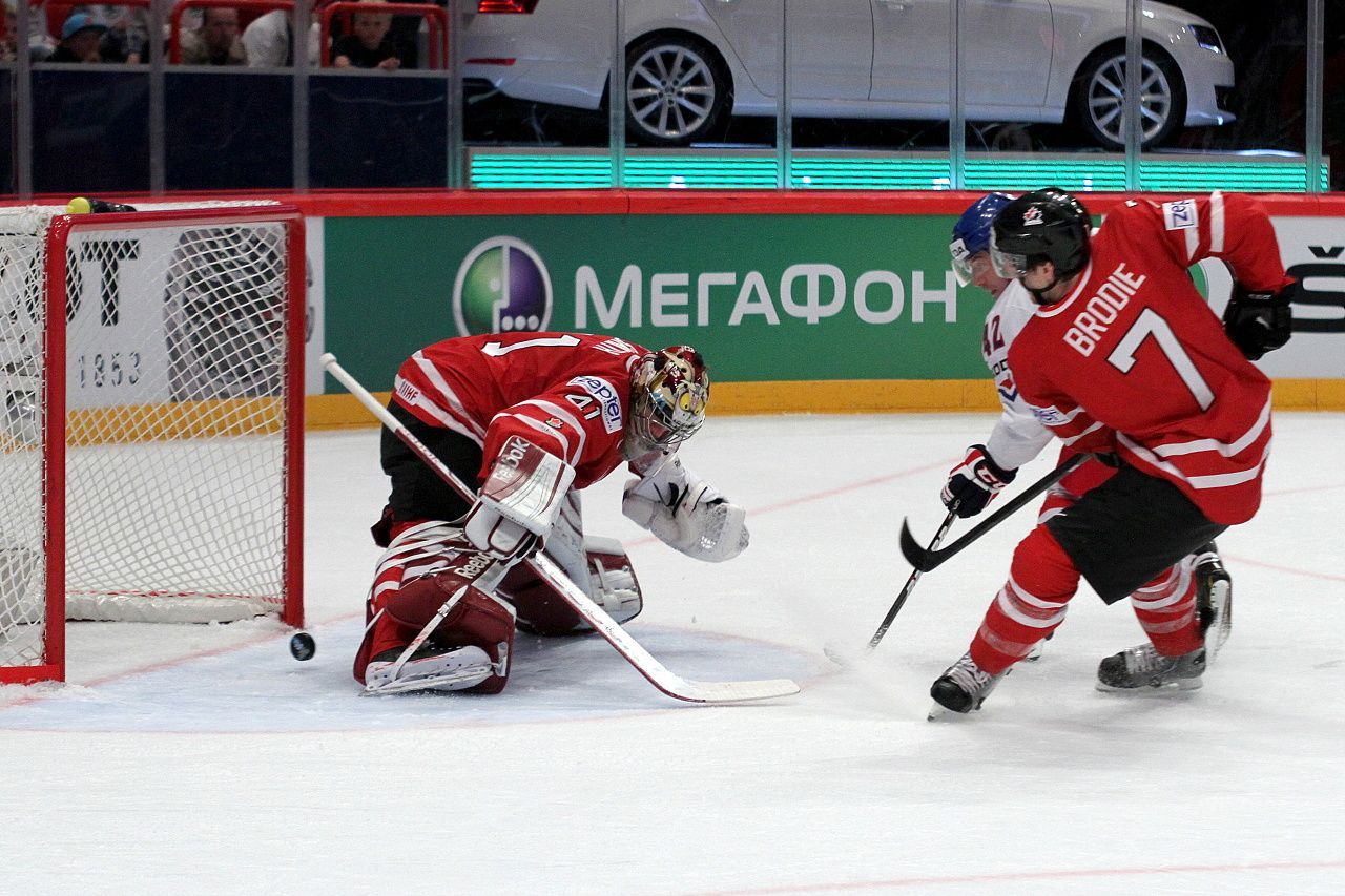 Hokej, MS 2013, Česko - Kanada: Petr Koukal dává gól na 1:1