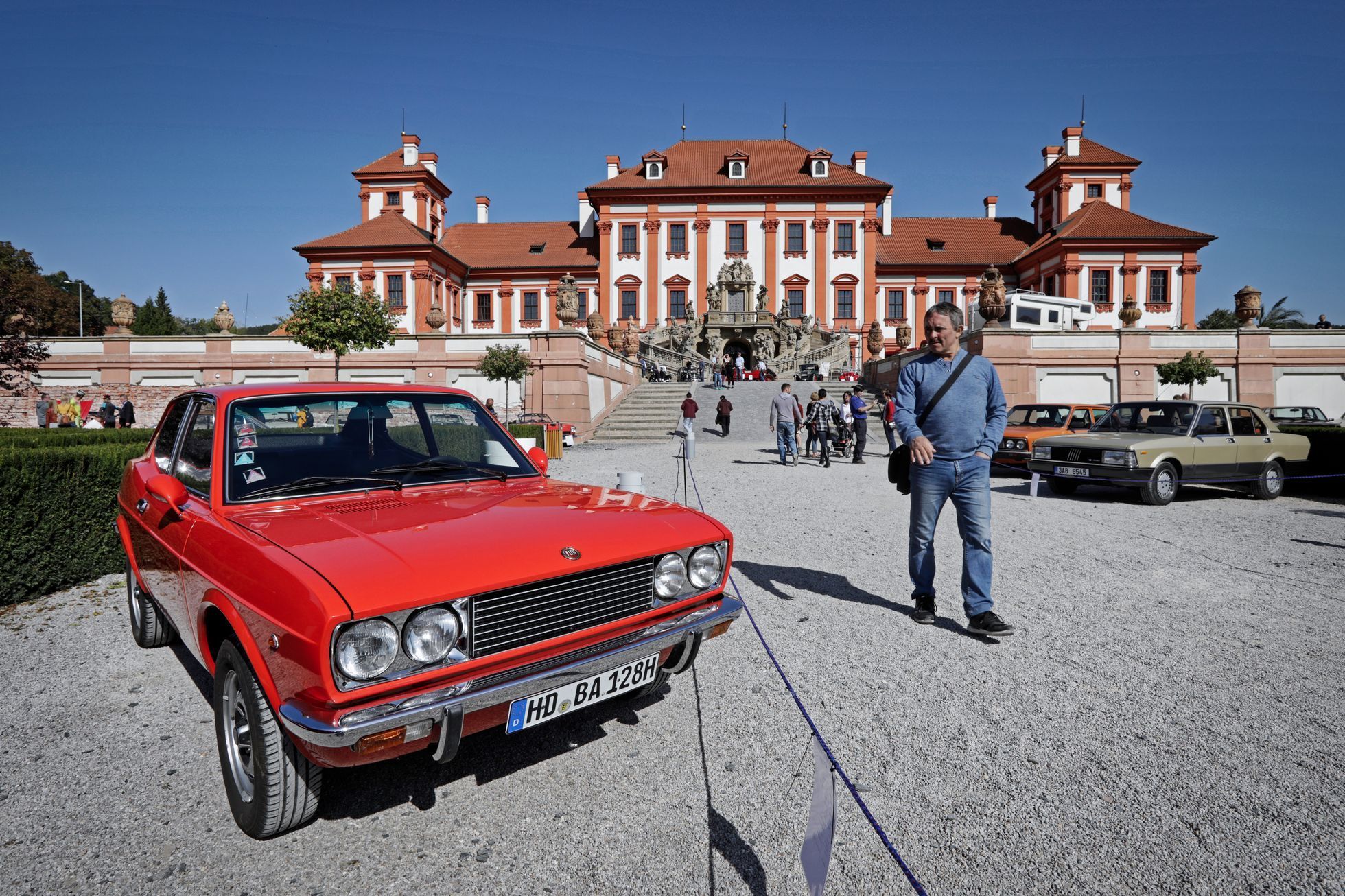 Fiat oslava 120 let Trojský zámek