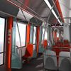 Nová tramvaj pro Prahu 15T - interiér látka