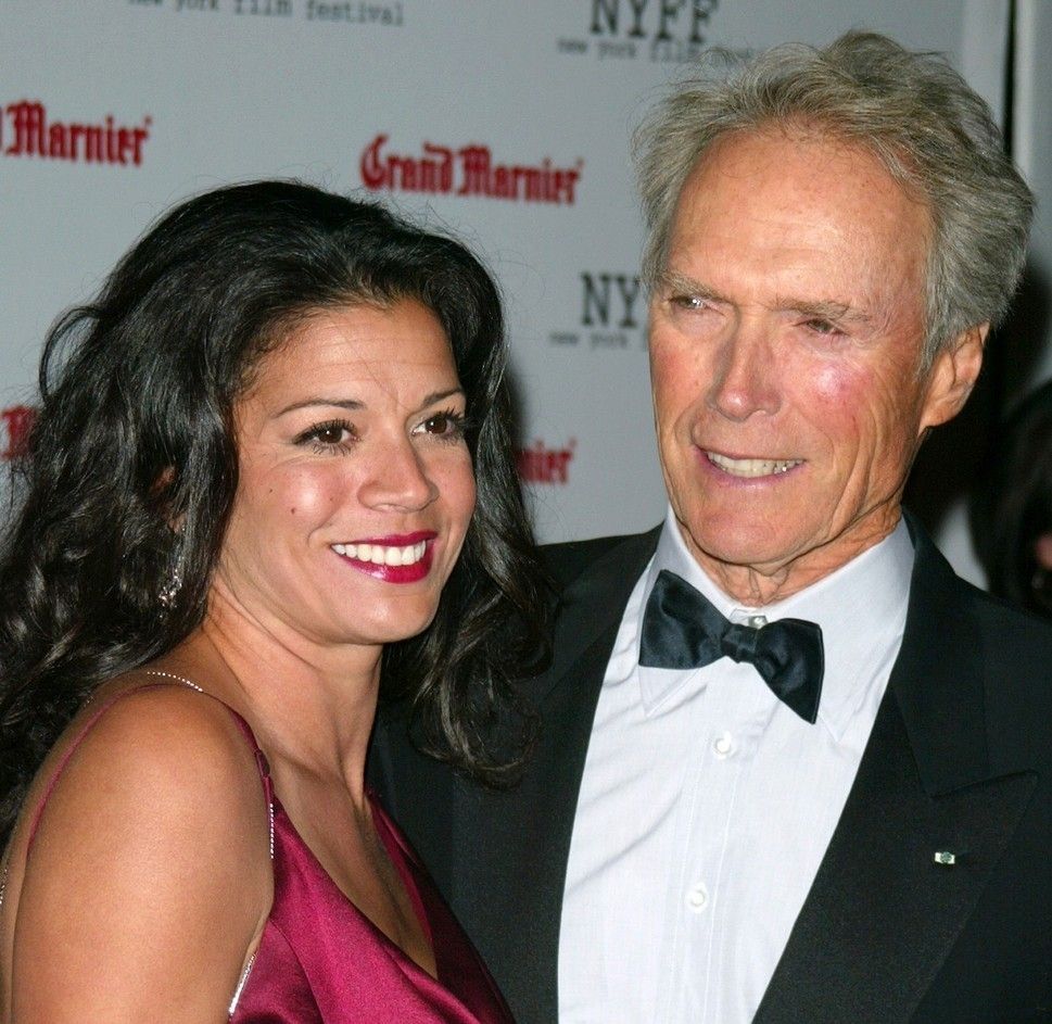 Clitnt Eastwood s manželkou