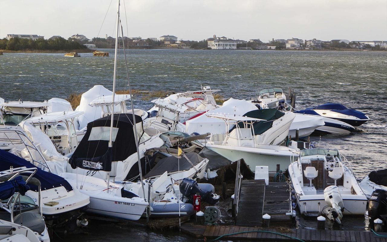 Foto: Bouře Sandy řádí na východním pobřeží USA