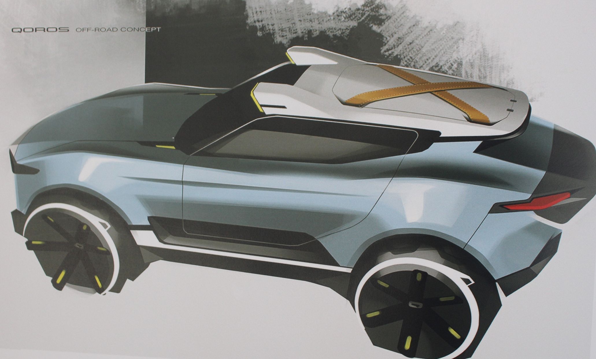 Qoros Offroad - Výstava studentského automobilového designu