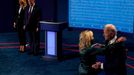 První debata před prezidentskými volbami v USA mezi Donaldem Trumpem a Joe Bidenem.