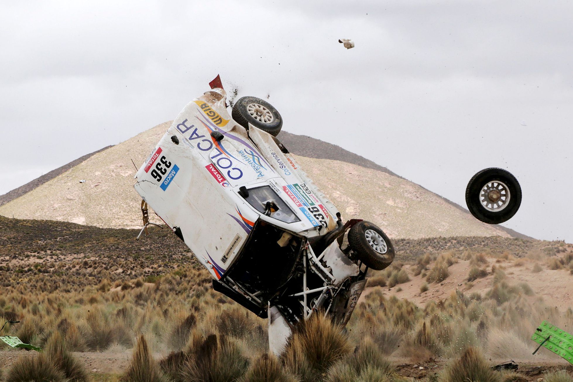 Rallye Dakar 2015: Juan Manuel Silva a Pablo Sisterna, Mercedes