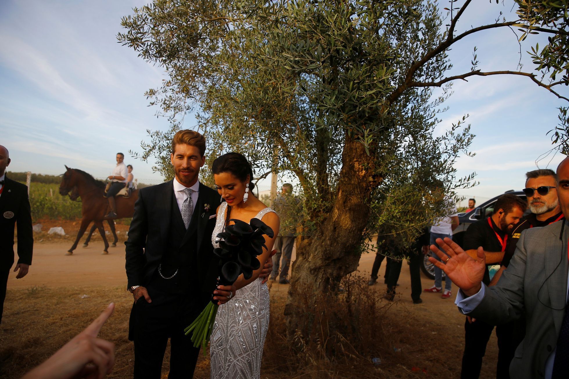 Real Madrid captain Ramos' wedding in Seville