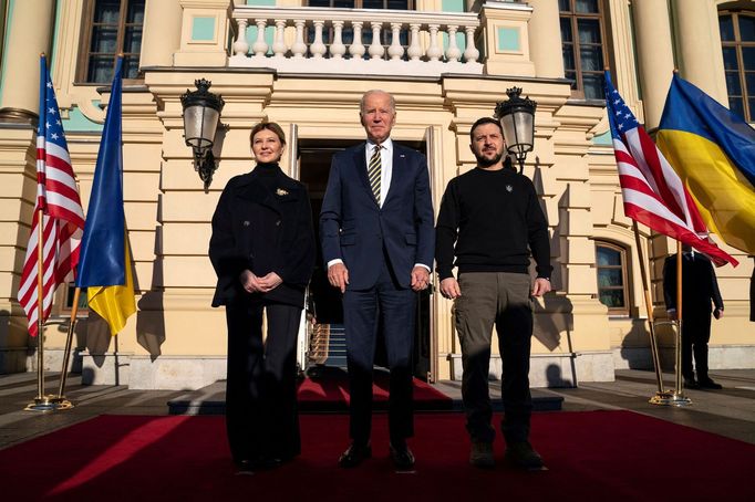 Joe Biden, Volodymyr Zelenskyj.